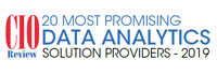 20 Most Promising Data Analytics - Advantage GPS